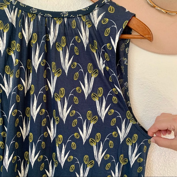 LOFT Sleeveless Button Blouse - Picture 12 of 15